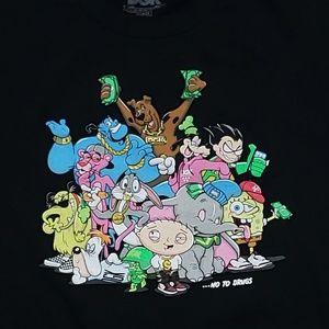 DGK Graphic T Shirt - Cartoon Network No To Drugs